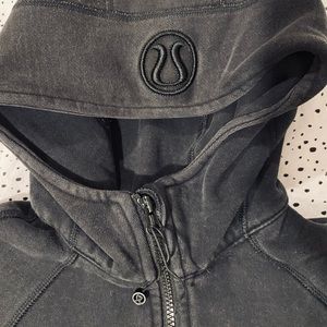 Lululemon Black Scuba Zip Up
